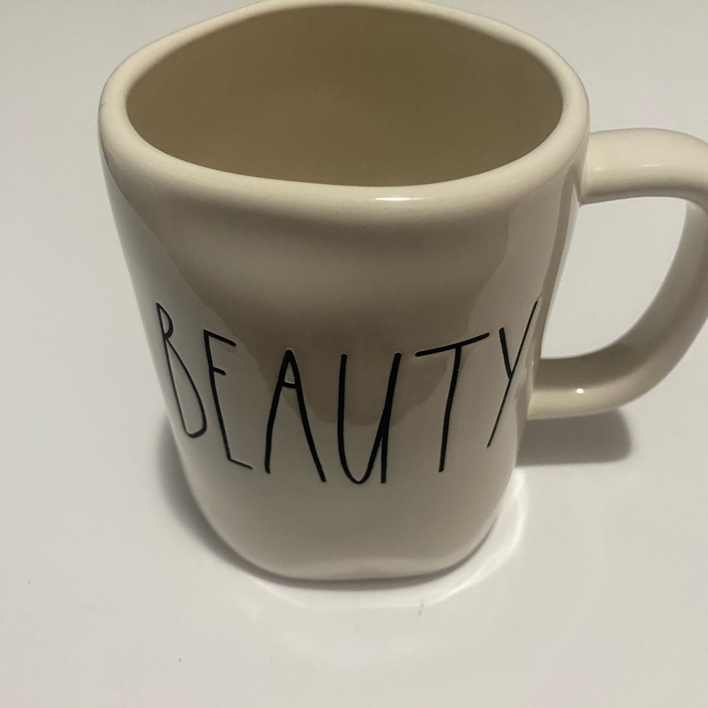 Rae Dunn Beauty coffee mug